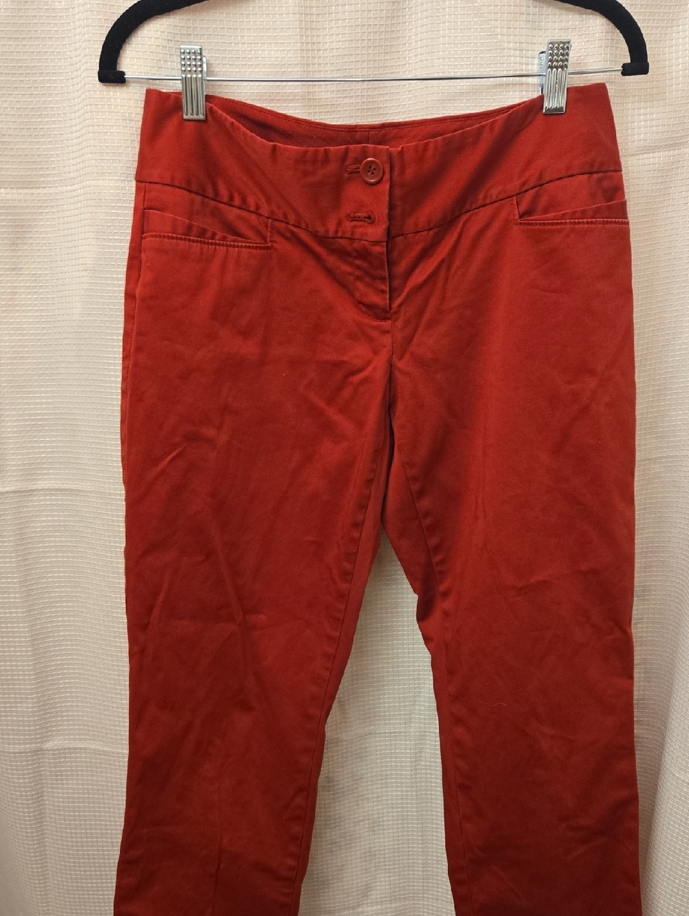 kate spade Brick Red Ankle Skinny Pants